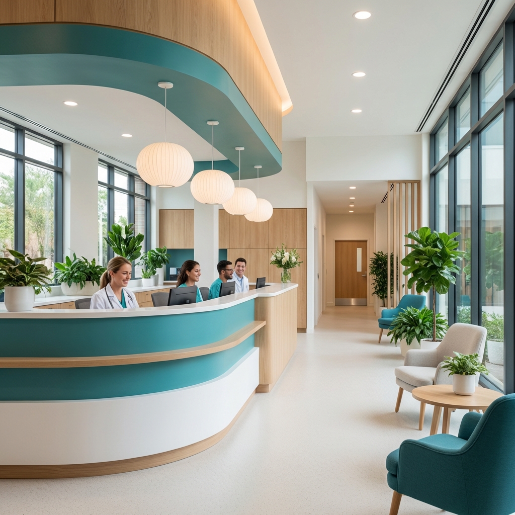 Интерьер клиники Ритм